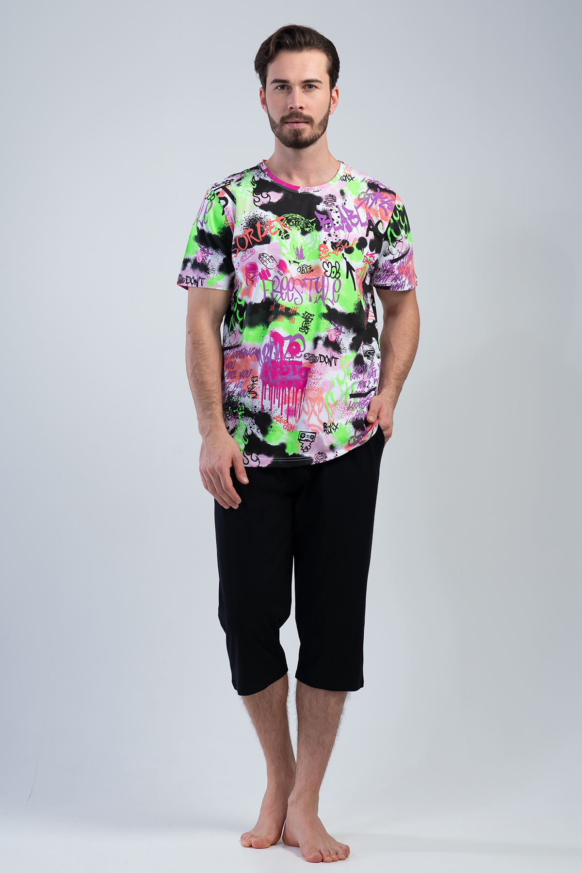 Man Energic Capri Set Man Energic Capri Set
