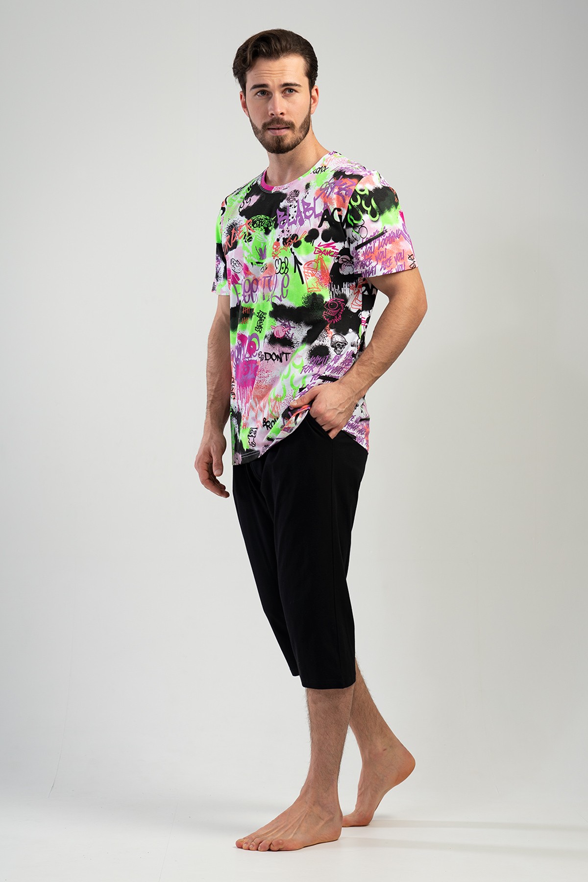 Man Energic Capri Set Man Energic Capri Set