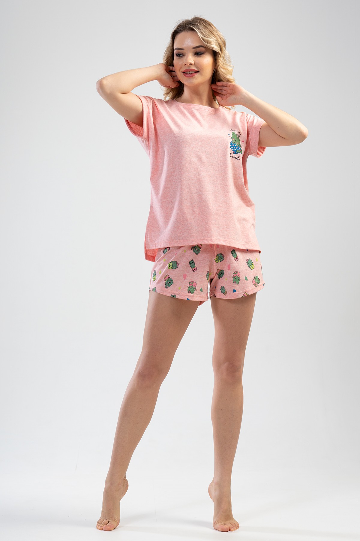 Woman Sleepy Head Short Set Woman Sleepy Head Short Set