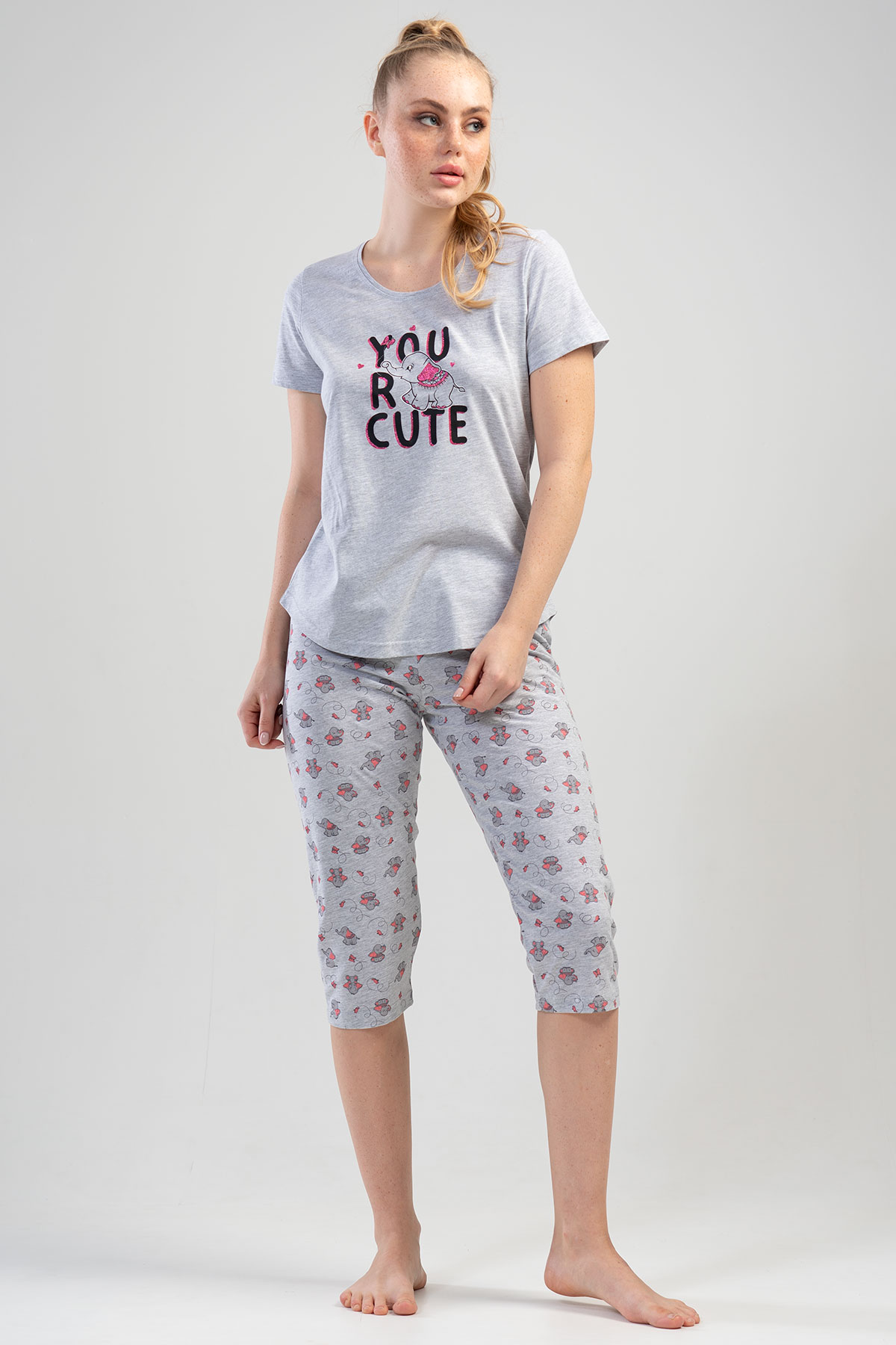 Woman Caty Capri Set Woman Caty Capri Set