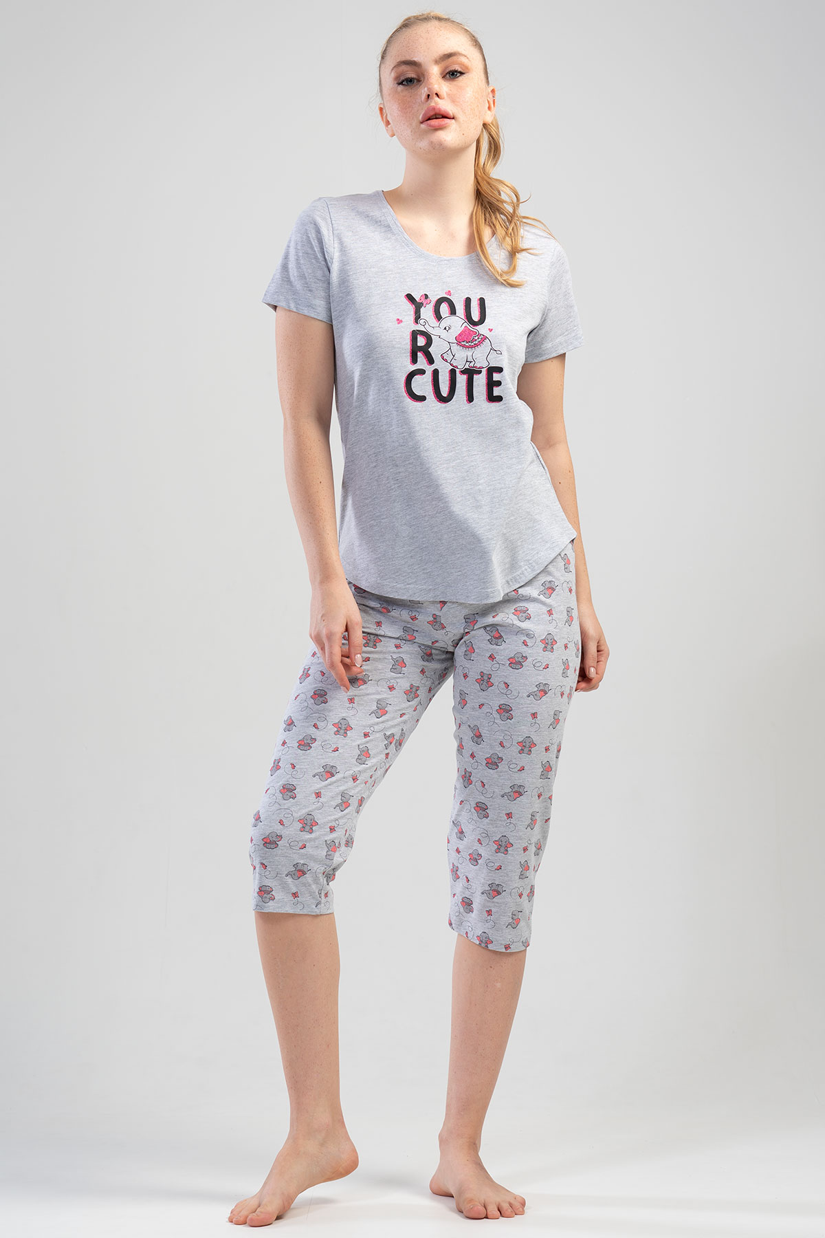 Woman Caty Capri Set Woman Caty Capri Set