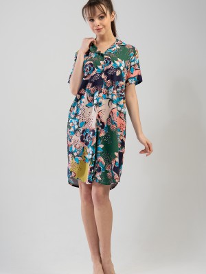 Woman Viscon Herbal Garden Tunic Woman Viscon Herbal Garden Tunic