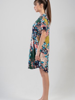 Woman Viscon Herbal Garden Tunic Woman Viscon Herbal Garden Tunic