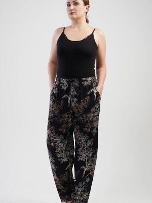 Woman XXL Black Pyjama Separate Woman XXL Black Pyjama Separate
