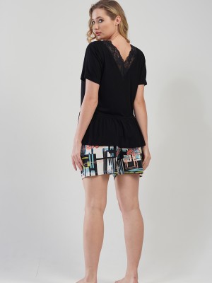 Woman Mozaik Short Set Woman Mozaik Short Set