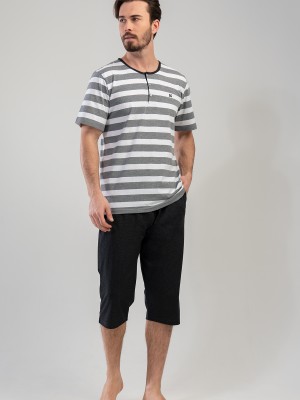 Man XXL Anthracite Capri Set Man XXL Anthracite Capri Set