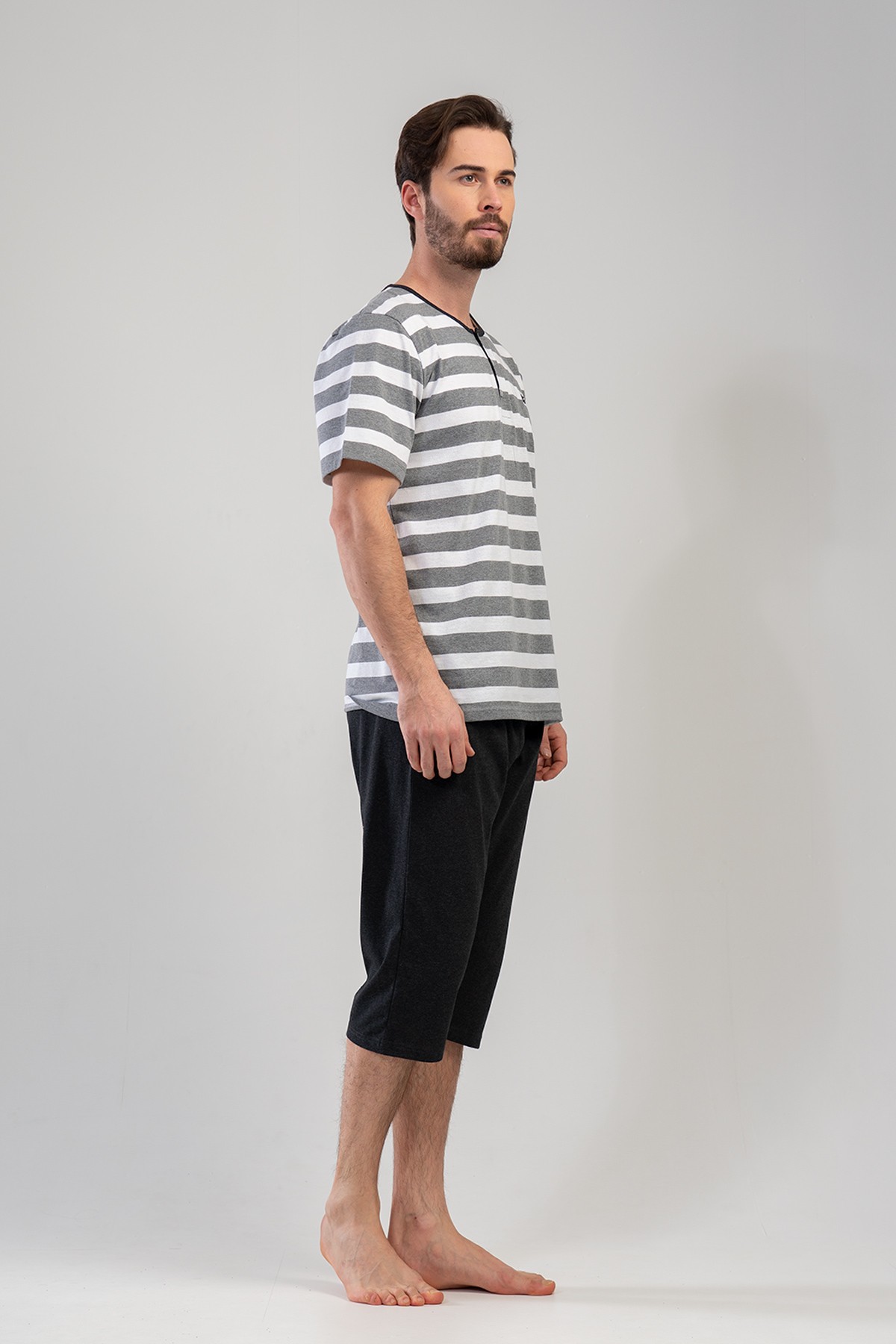 Man XXL Anthracite Capri Set Man XXL Anthracite Capri Set