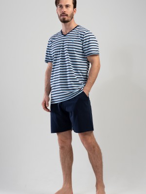 Man XXL V Neck Short Set Man XXL V Neck Short Set