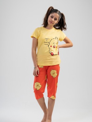 Kids' Girl Ducky Capri Set Kids' Girl Ducky Capri Set