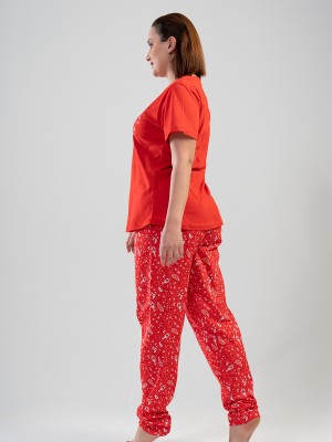 Woman Big Size Blam Pyjama Set Woman Big Size Blam Pyjama Set
