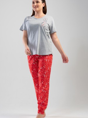 Woman Big Size Blam Pyjama Set Woman Big Size Blam Pyjama Set