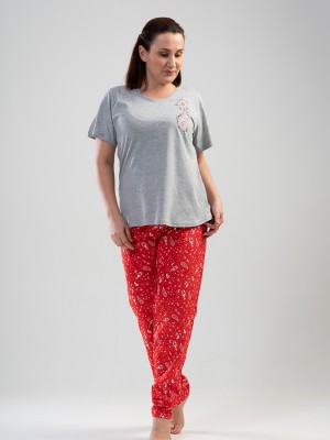 Woman Big Size Blam Pyjama Set Woman Big Size Blam Pyjama Set