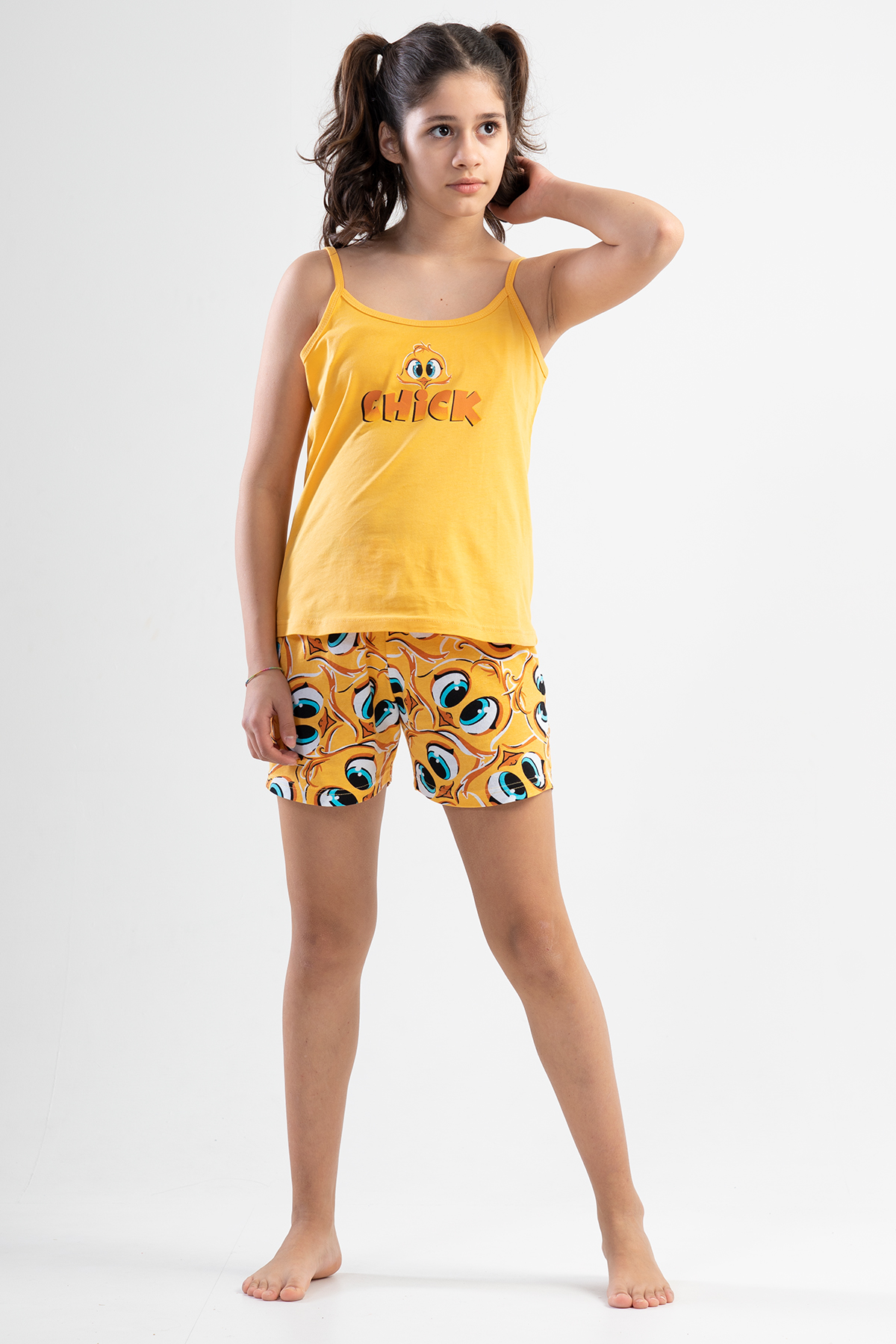 Kids' Girl Chick Short Set Kids' Girl Chick Short Set