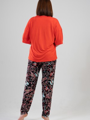 Woman Lycra Wortex Big Size Eres Pyjama Set Woman Lycra Wortex Big Size Eres Pyjama Set