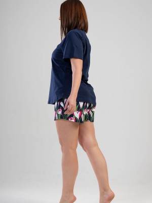 Woman Big Size Tulip Short Set Woman Big Size Tulip Short Set