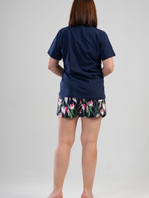 Woman Big Size Tulip Short Set Woman Big Size Tulip Short Set