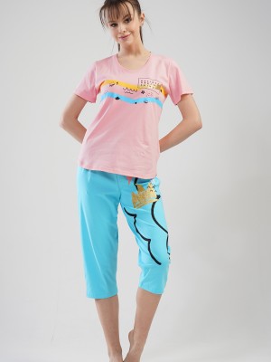 Woman Sheny Capri Set Woman Sheny Capri Set