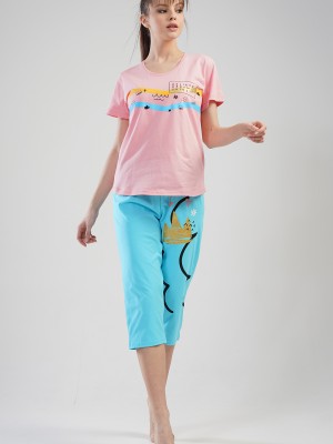 Woman Sheny Capri Set Woman Sheny Capri Set