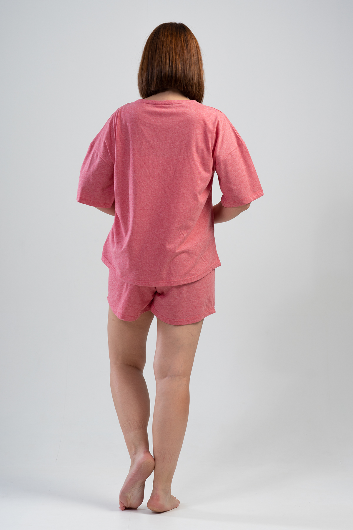 Woman Big Size Meny Short Set Woman Big Size Meny Short Set