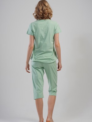 Woman Meny Capri Set Woman Meny Capri Set