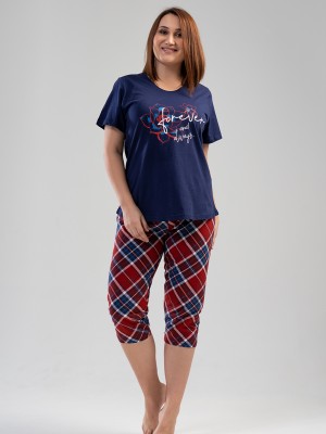 Woman Supreme Big Size Forever Capri Set Woman Supreme Big Size Forever Capri Set