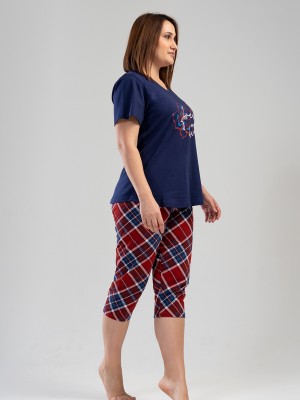 Woman Supreme Big Size Forever Capri Set Woman Supreme Big Size Forever Capri Set