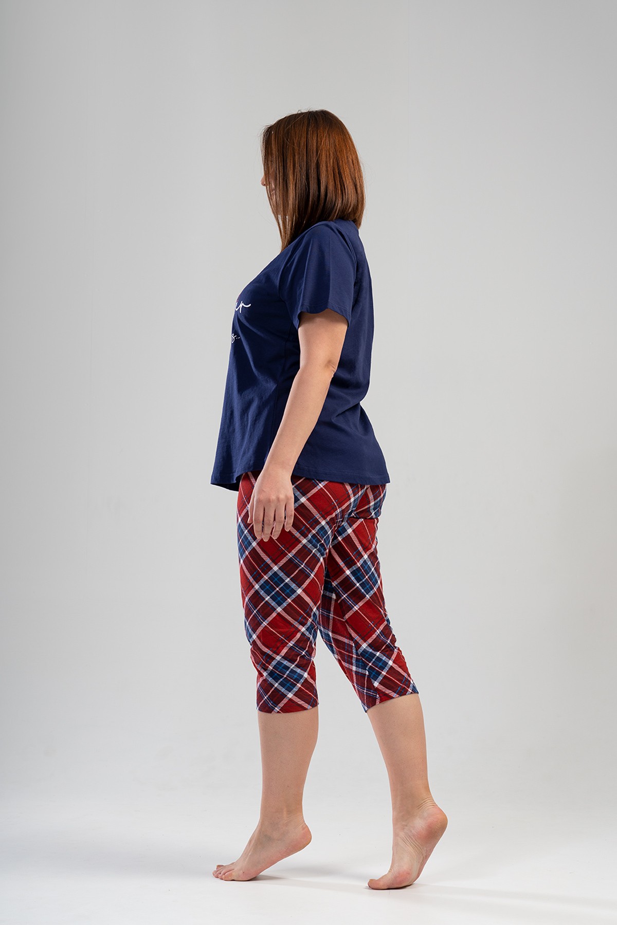 Woman Supreme Big Size Forever Capri Set Woman Supreme Big Size Forever Capri Set