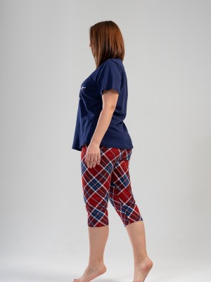 Woman Supreme Big Size Forever Capri Set Woman Supreme Big Size Forever Capri Set