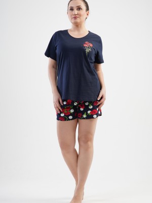 Woman XXL Rose Short Set Woman XXL Rose Short Set