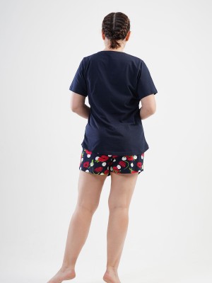 Woman XXL Rose Short Set Woman XXL Rose Short Set