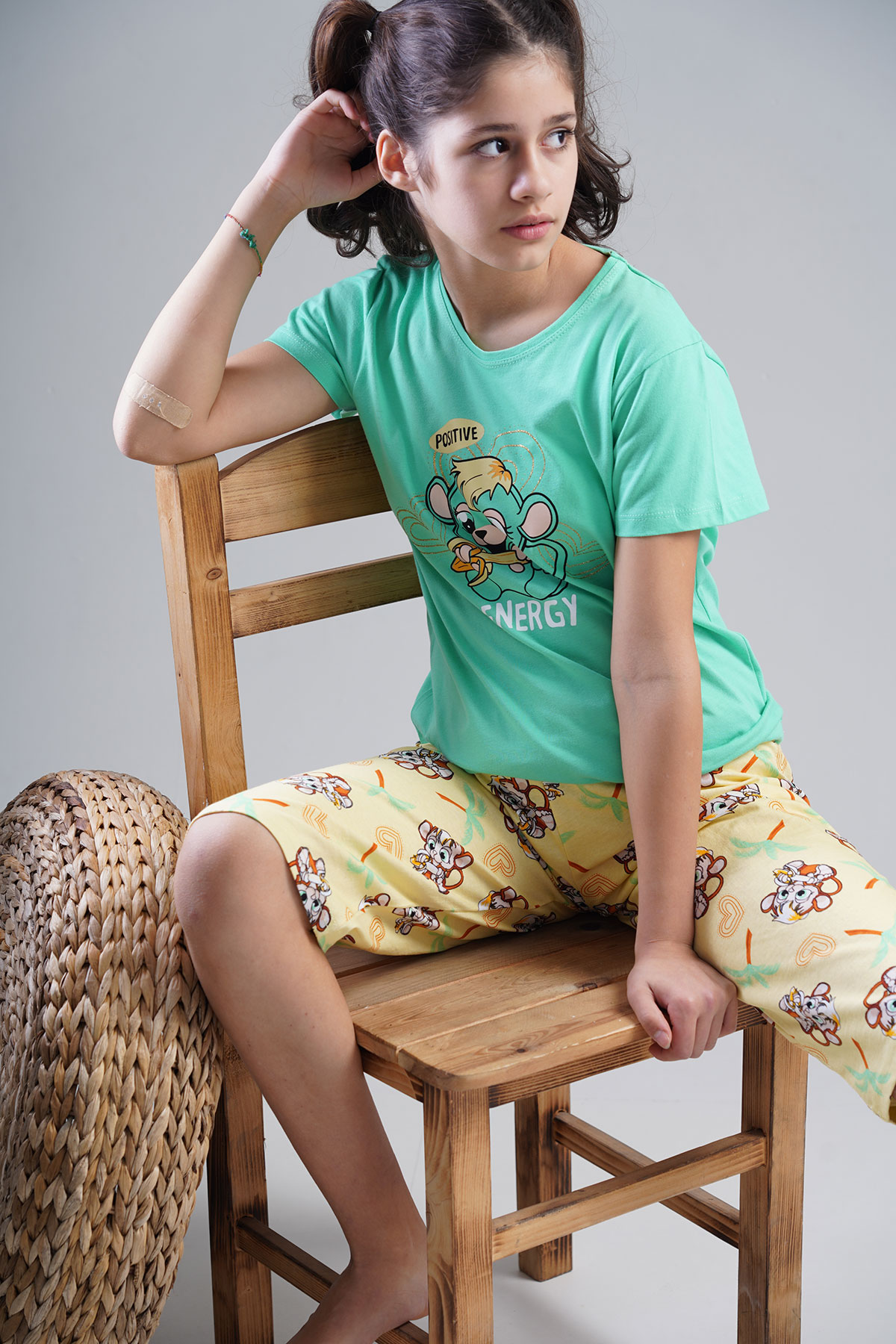 Kids' Girl Energy Capri Set Kids' Girl Energy Capri Set