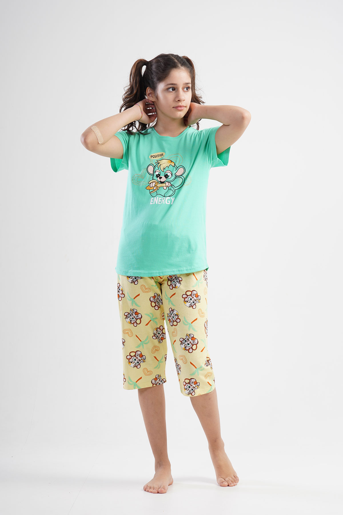 Kids' Girl Energy Capri Set Kids' Girl Energy Capri Set