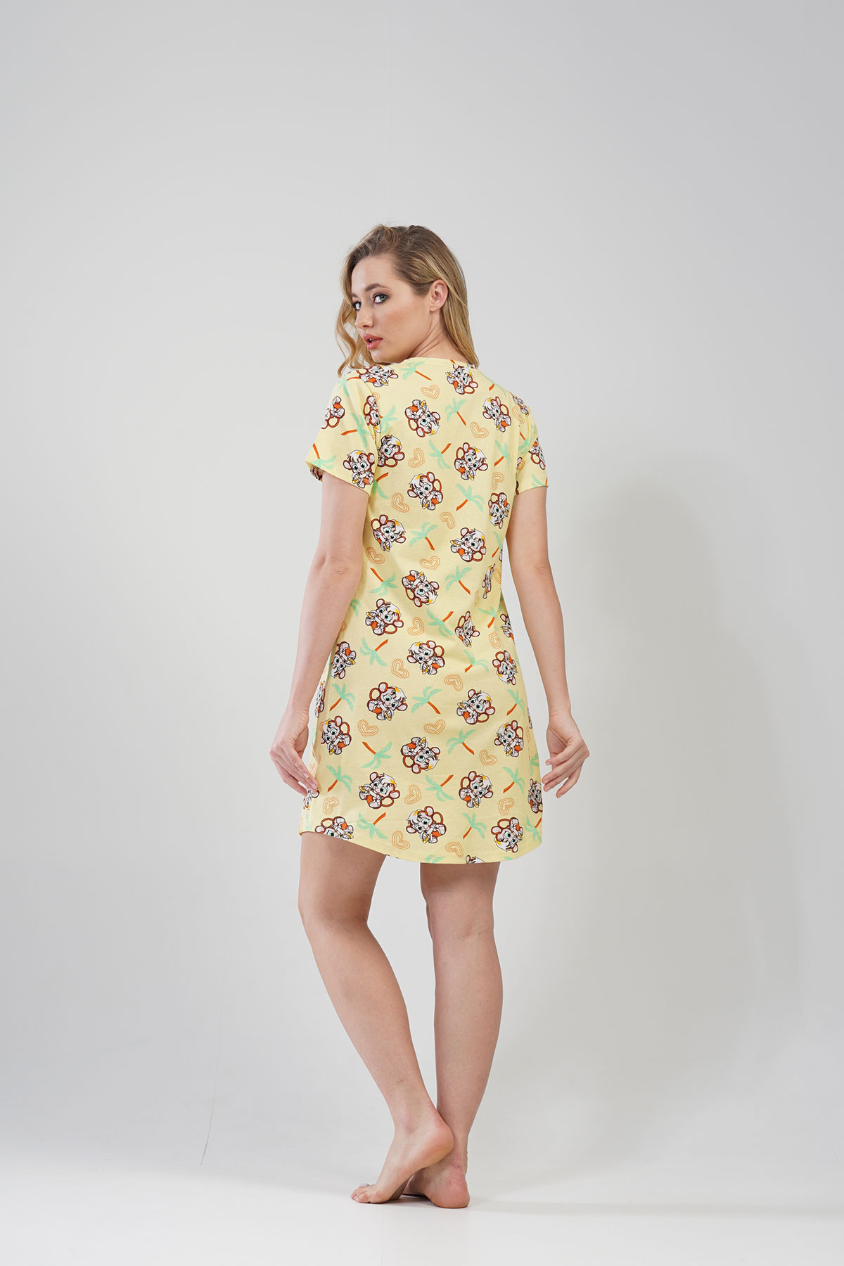 Woman Light Yellow Tunic Woman Light Yellow Tunic