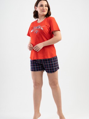 Woman Big Size Dream Short Set Woman Big Size Dream Short Set