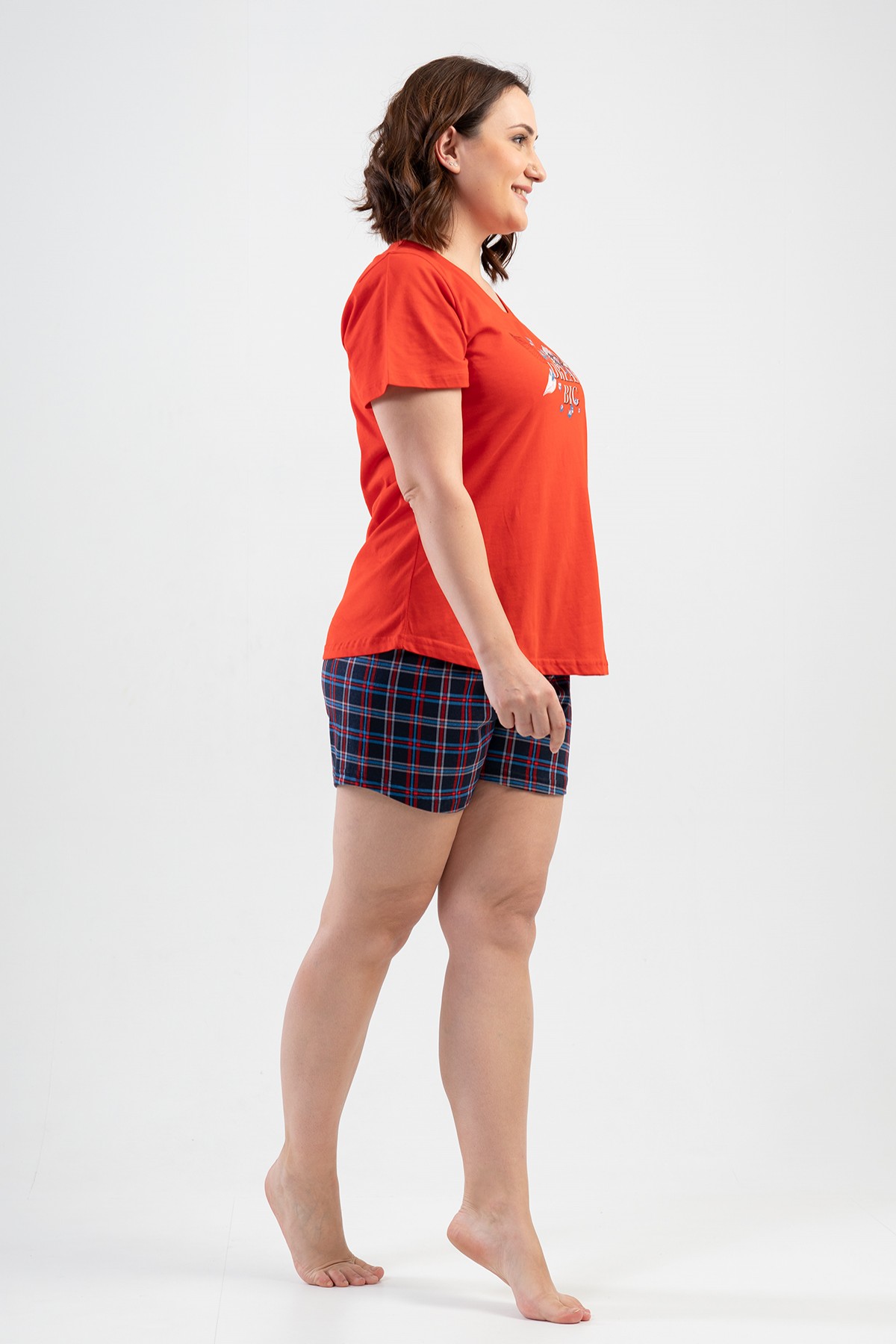 Woman Big Size Dream Short Set Woman Big Size Dream Short Set