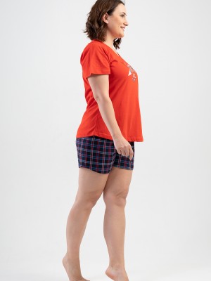 Woman Big Size Dream Short Set Woman Big Size Dream Short Set