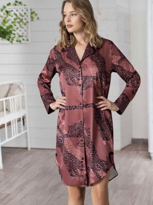 Woman Satin Exclusive Camellia Shirt Woman Satin Exclusive Camellia Shirt