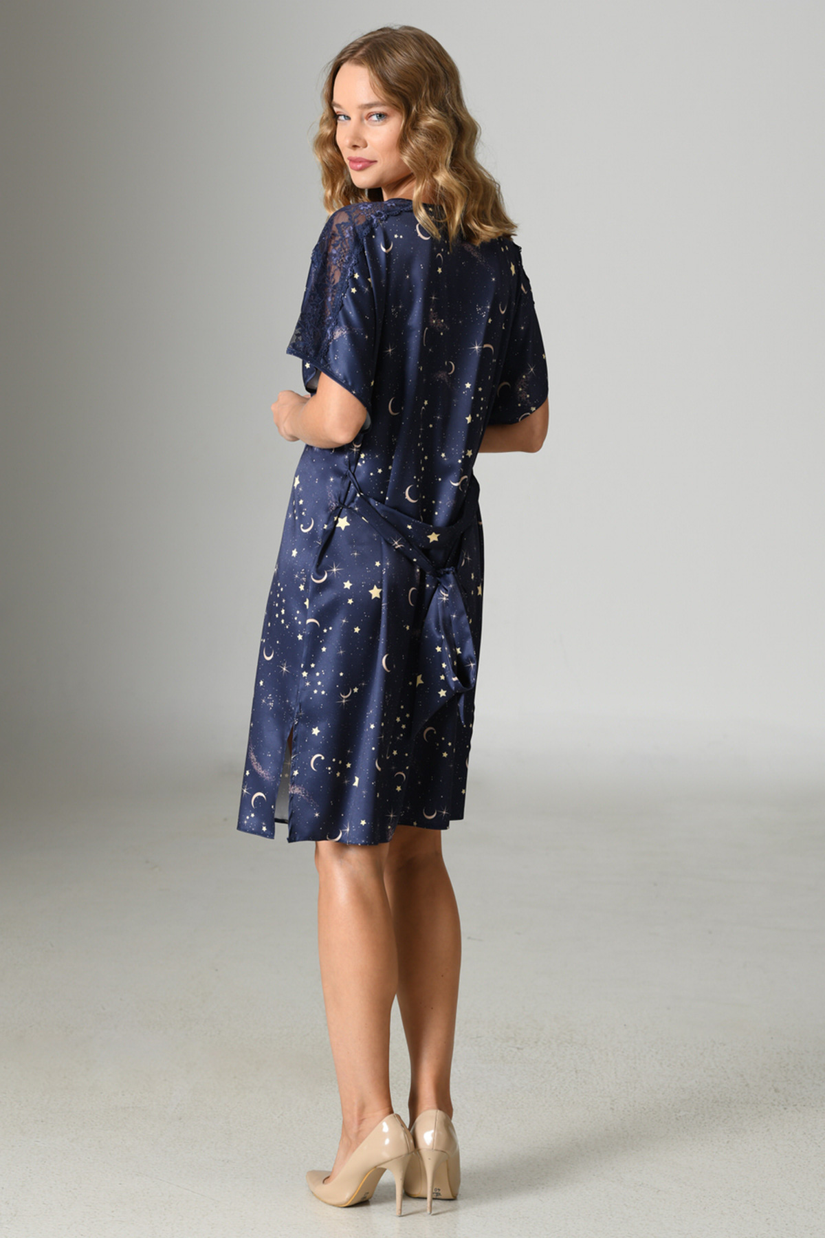 Woman Satin Exclusive Celosia Tunic Woman Satin Exclusive Celosia Tunic