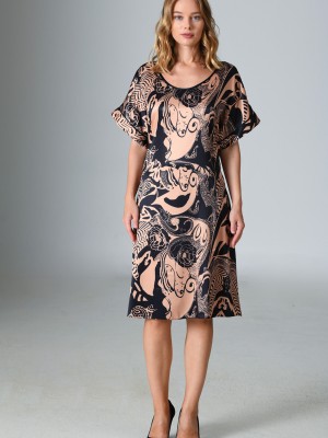 Woman Satin Exclusive Lupin Dress Woman Satin Exclusive Lupin Dress