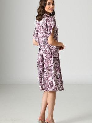Woman Satin Aster Tunic Woman Satin Aster Tunic