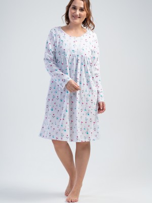 Woman Grandma XXL Calla Nightgown Woman Grandma XXL Calla Nightgown
