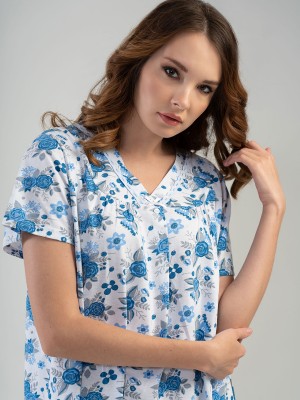 Woman Grandma Mallow Nightgown Woman Grandma Mallow Nightgown