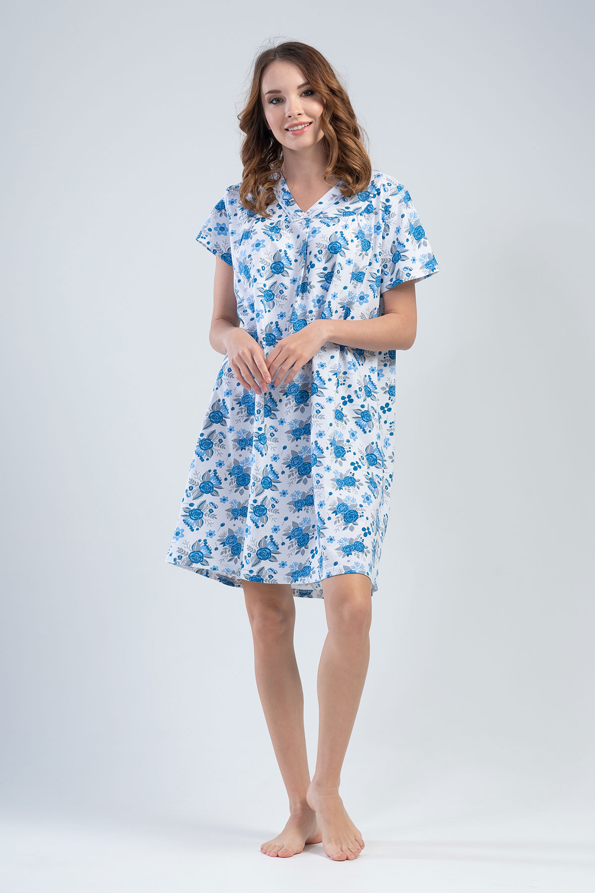 Woman Grandma Mallow Nightgown Woman Grandma Mallow Nightgown