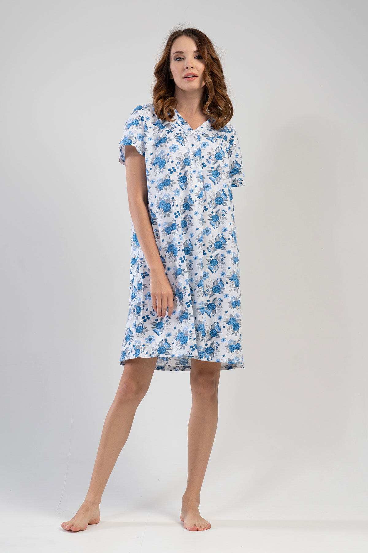 Woman Grandma Mallow Nightgown Woman Grandma Mallow Nightgown