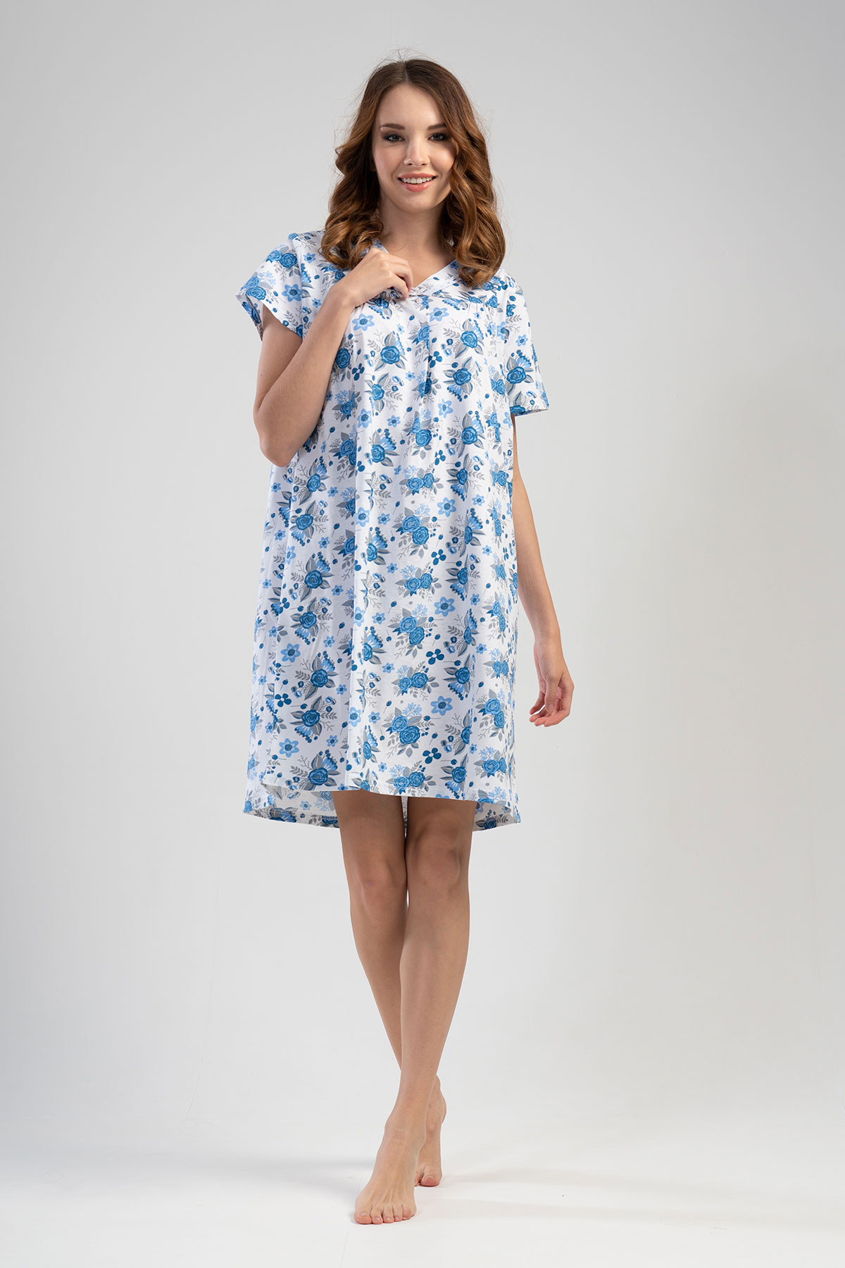 Woman Grandma Mallow Nightgown Woman Grandma Mallow Nightgown