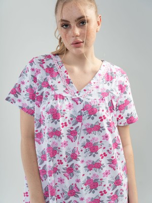 Woman Grandma Mallow Nightgown Woman Grandma Mallow Nightgown