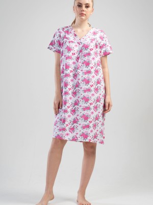 Woman Grandma Mallow Nightgown Woman Grandma Mallow Nightgown