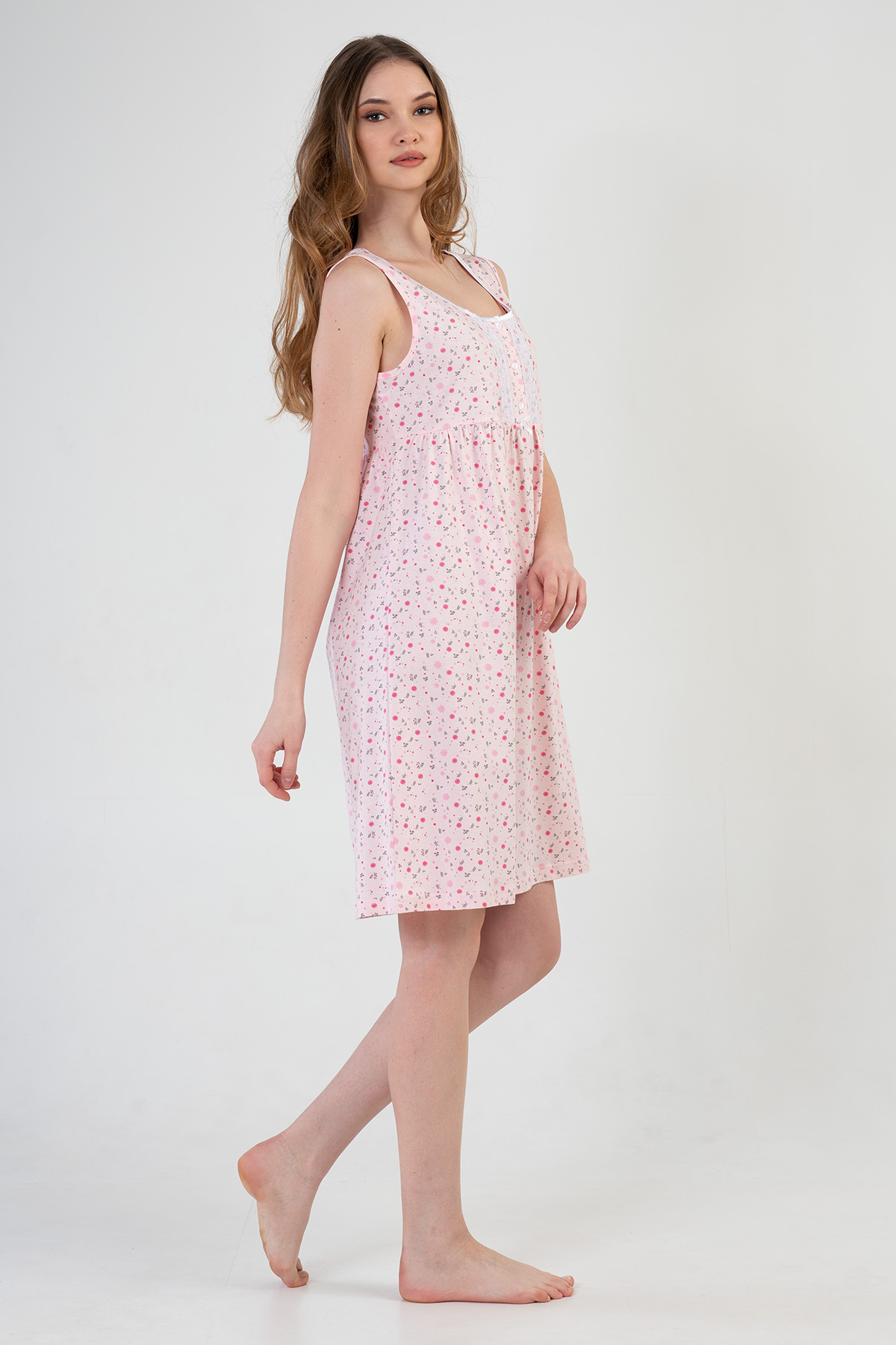 Woman Cotton Wena Nightgown Woman Cotton Wena Nightgown