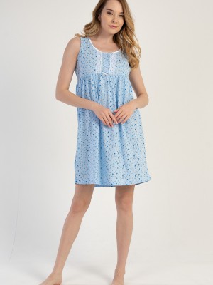 Woman Cotton Wena Nightgown Woman Cotton Wena Nightgown