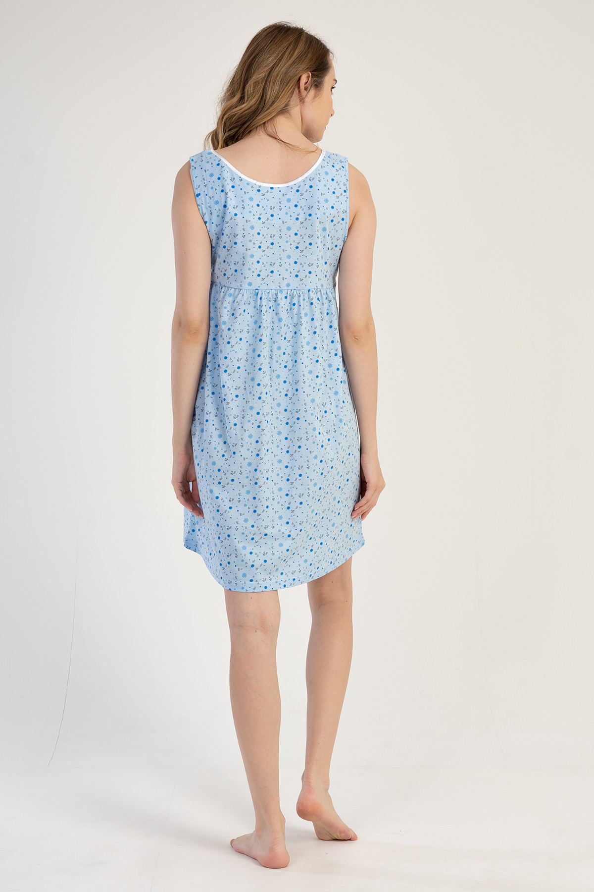 Woman Cotton Wena Nightgown Woman Cotton Wena Nightgown